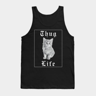 Thug life kitty Tank Top